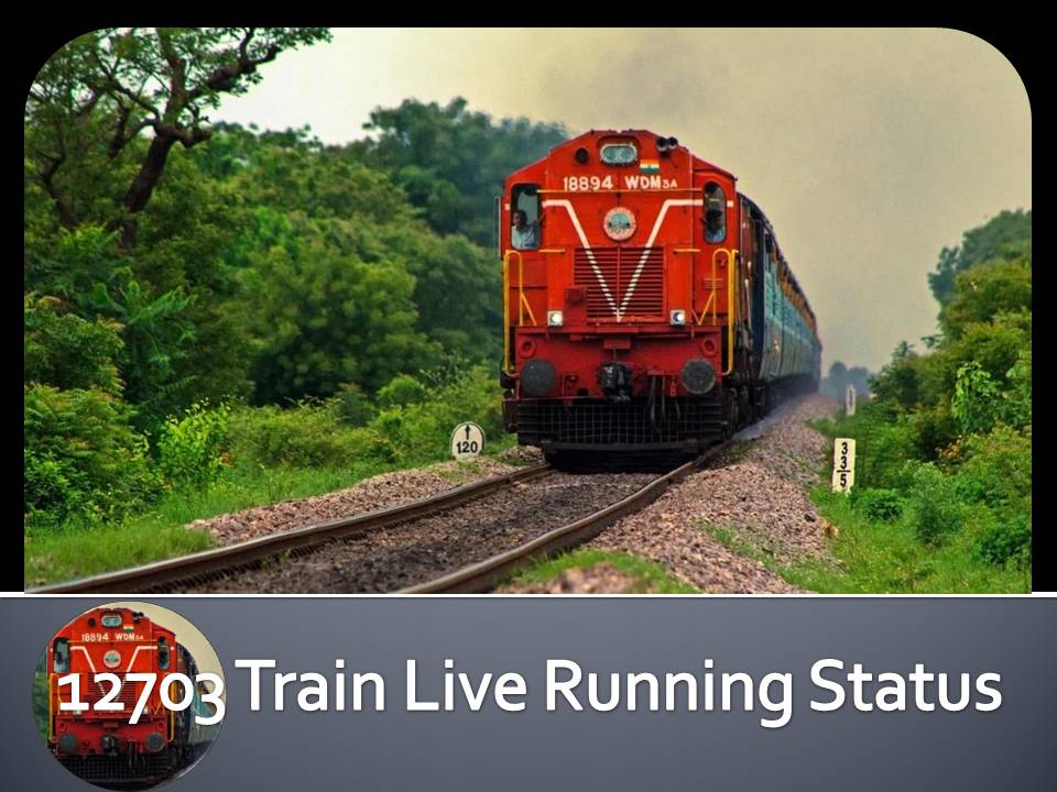12703 Train Live Running Status