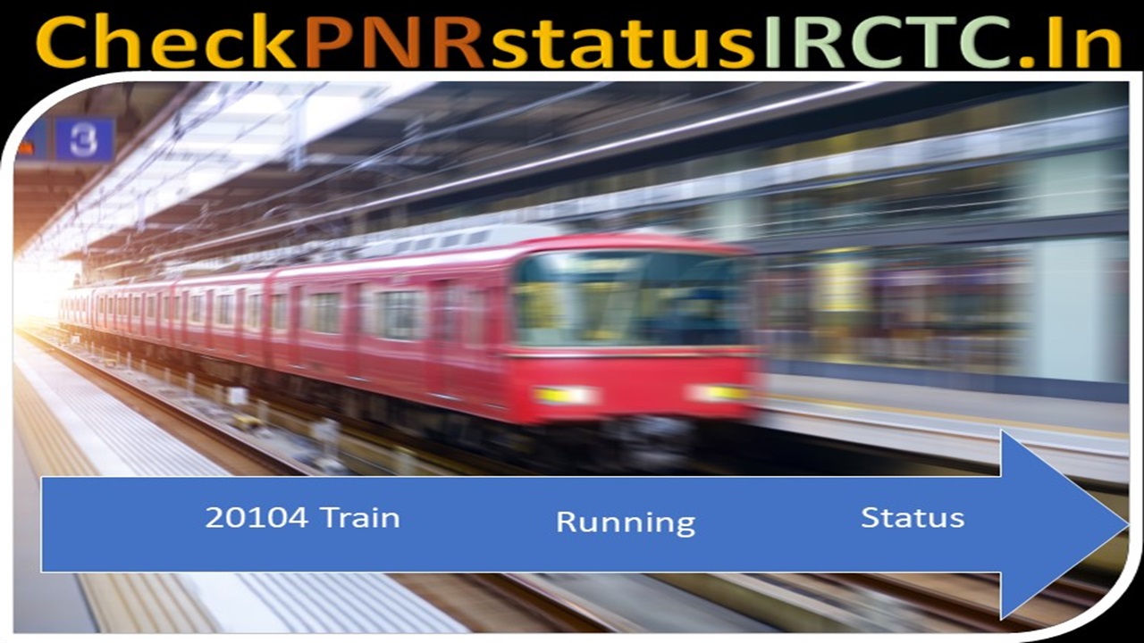 20104 Train Running Status