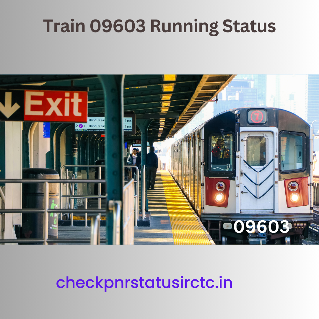 Train 09603 Running Status